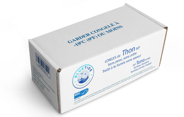 Frozen Wild Tuna Loin 3/5 – Tasteless Smoke (TS) – Individually Vacuum Packed (IVP) 3/5 6.8kg