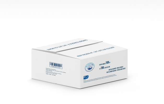 Frozen Wild Tuna Loin 5/8 – Tasteless Smoked ( TS ) – Individually Vaccum packed ( IVP ) 13.6kg