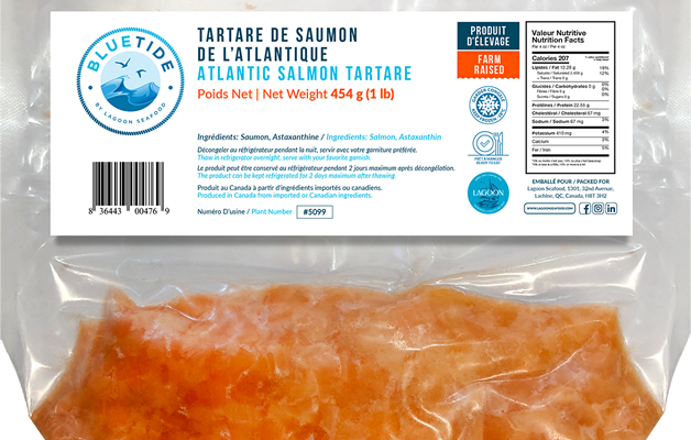 Frozen Farm Salmon Tartare Cubes 454g