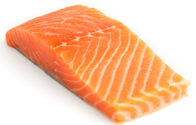 Frozen Farm Salmon Portion – Skinless – Individually Vacuum Packed (IVP) 6oz 4.54kg