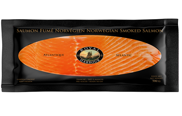 Frozen Farm Salmon Smoked – Sliced 500g