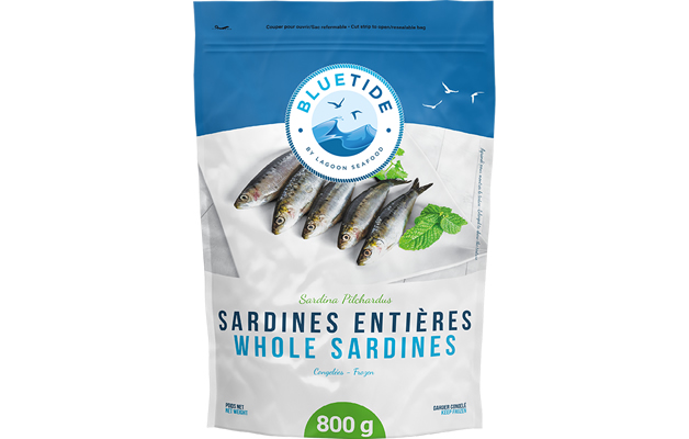 Sardine Entier Sauvage Surgelée 800g