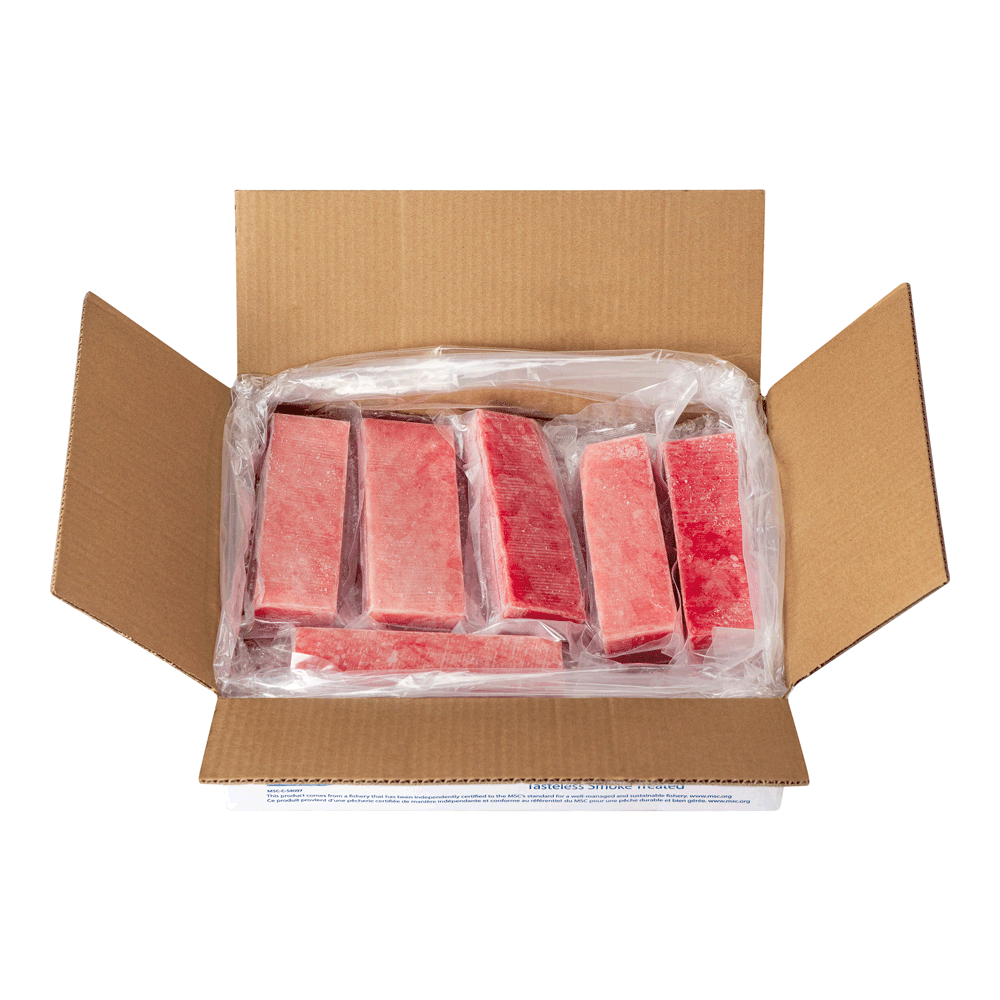 20 x 8 oz Frozen Wild Tuna Saku Tasteless smoke IVP MSC Vietnam Lagoon Seafood