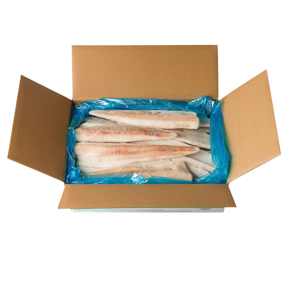5 oz 4.54 kg Frozen Wild Blue Cod ( Southern Blue whiting) MSC China Lagoon Seafood